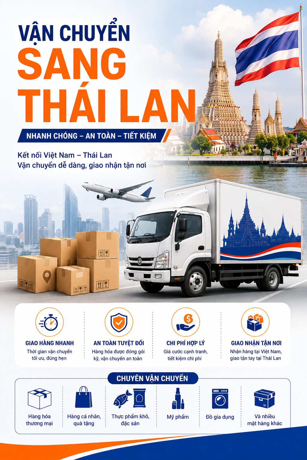 Vận chuyển hàng triển lãm Việt Nam
